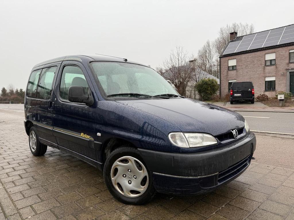 Peugeot Partner 1.6 Benzine| 2x schuifdeur | Trekhaak | Airc, 1160 kg, Achat, Entreprise, Boîte manuelle