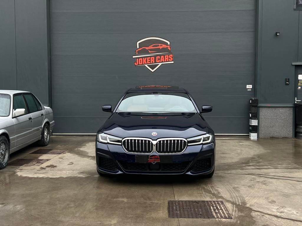 BMW 545 e xDrive PHEV 50J Edition Individ 360 47Co² Laser, Autos, BMW, Cuir, Euro 6, Entreprise, Bleu