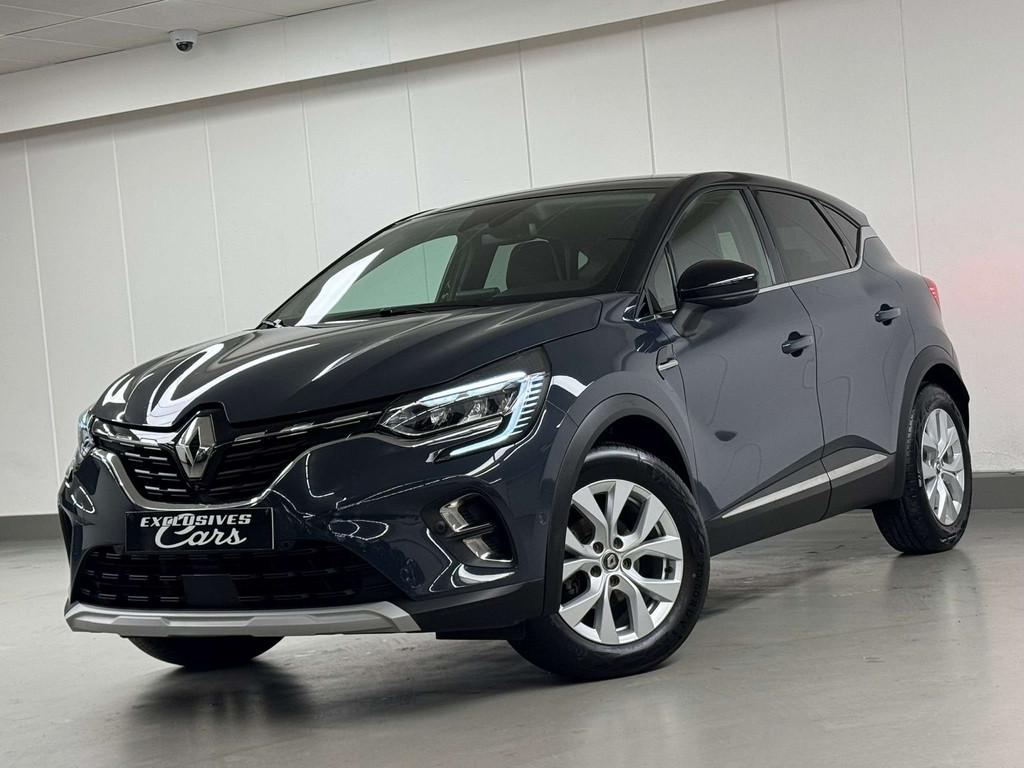 Renault Captur 1.5 DCI 115CV INTENS AUTO CAMERA GPS REG LED, Auto's, Automaat, Stof, Gebruikt, 4 cilinders