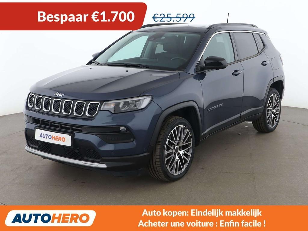 Jeep Compass 1.3 T4 4xe Plug-in Hybrid Limited, Autos, Jeep, 42 g/km, Euro 6, 5 places, Automatique