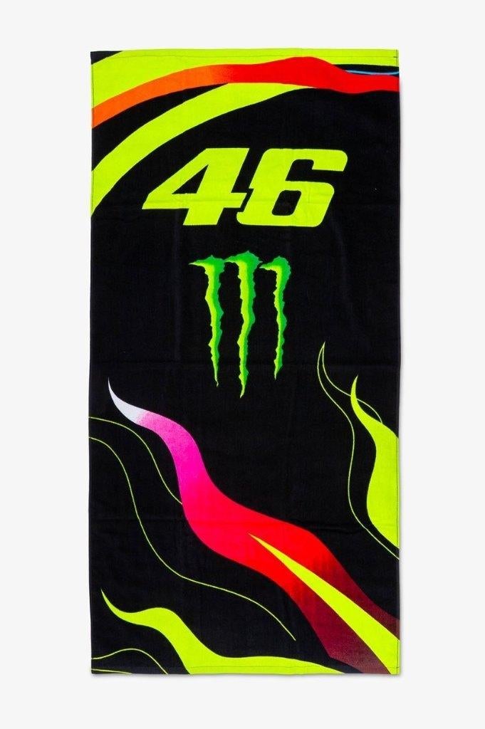Valentino Rossi 2026 Monster beach towel handdoek, Enlèvement ou Envoi, Neuf, Serviette