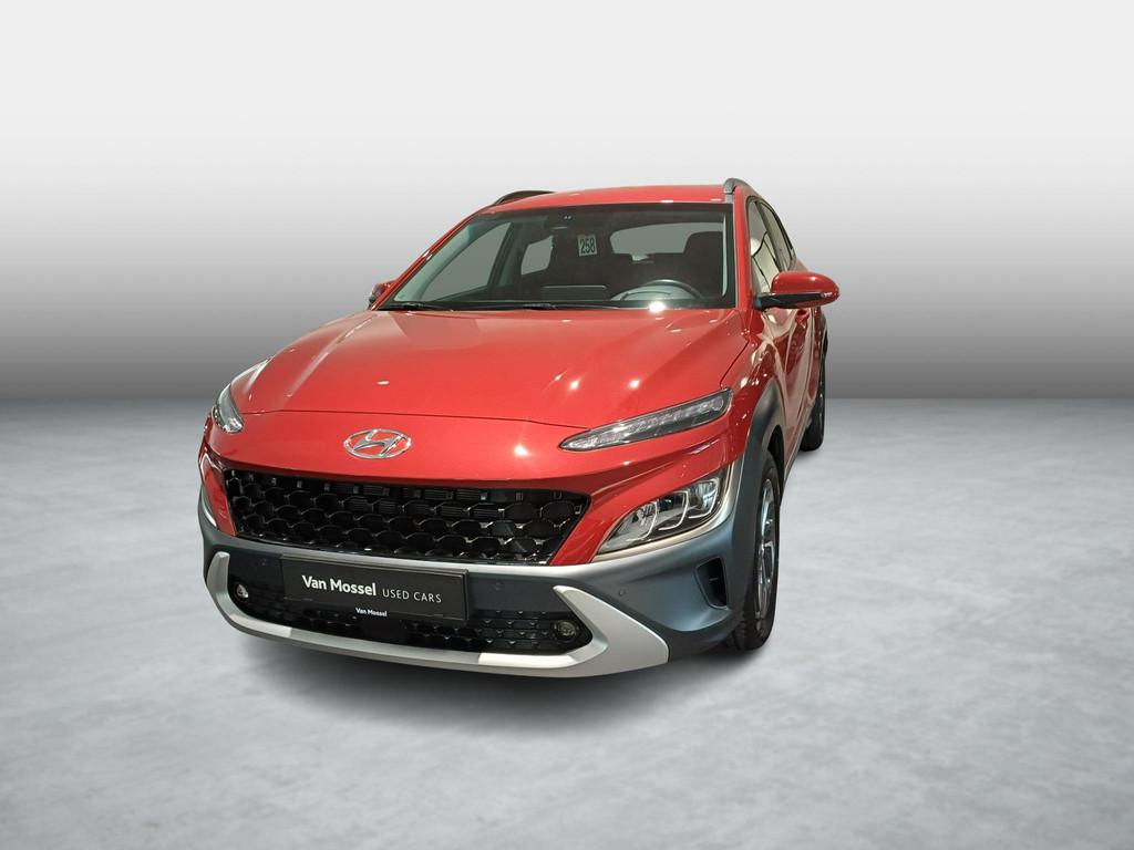 Hyundai Kona 1.6 GDi Hybrid Shine 6-DCT, Auto's, Hyundai, Stof, Gebruikt, 4 cilinders, 2 kWh