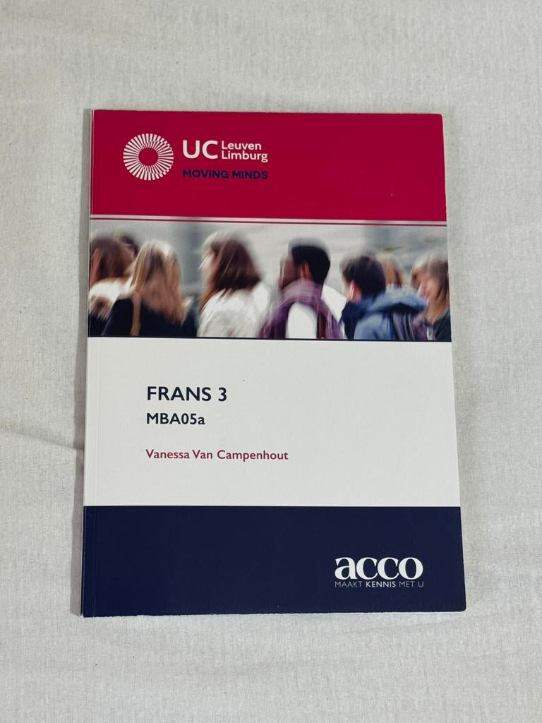 UCLL PXL - Frans 3 nieuw (niet in geschreven!), Boeken, Ophalen of Verzenden, Zo goed als nieuw, Frans