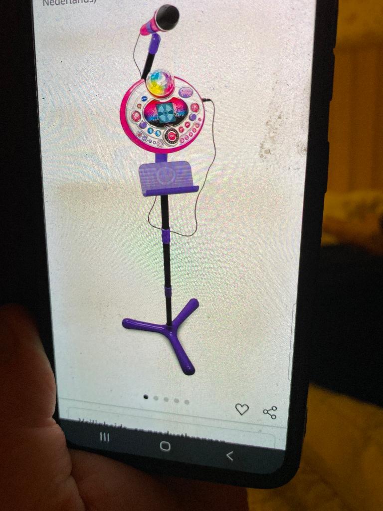 V tech kidi superstar light show karaoke, Enlèvement, Comme neuf, 6 ans ou plus