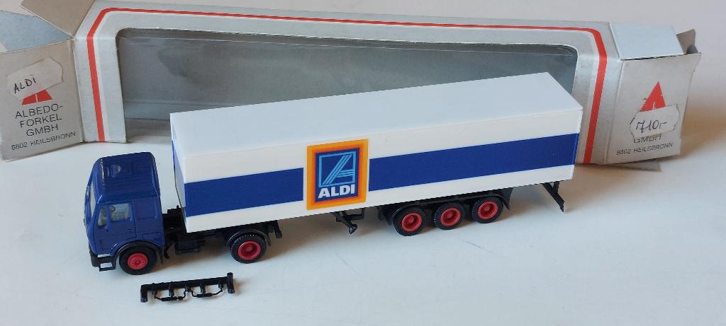 ALBEDO CAMION ALDI 1/87, Hobby & Loisirs créatifs, Voitures miniatures | 1:87, Envoi, Neuf, Bus ou Camion, Autres marques