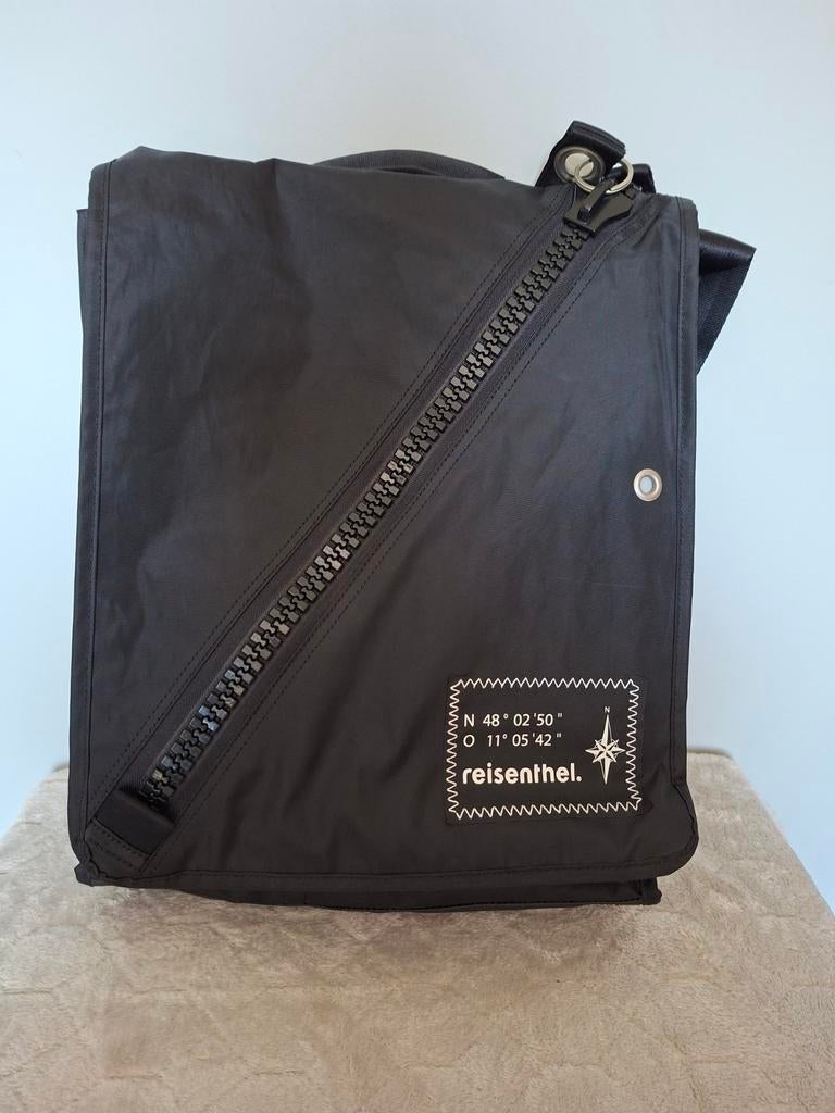 Zwarte tas van Reisenthel met vak voor laptop., Ophalen, Zo goed als nieuw, Zwart