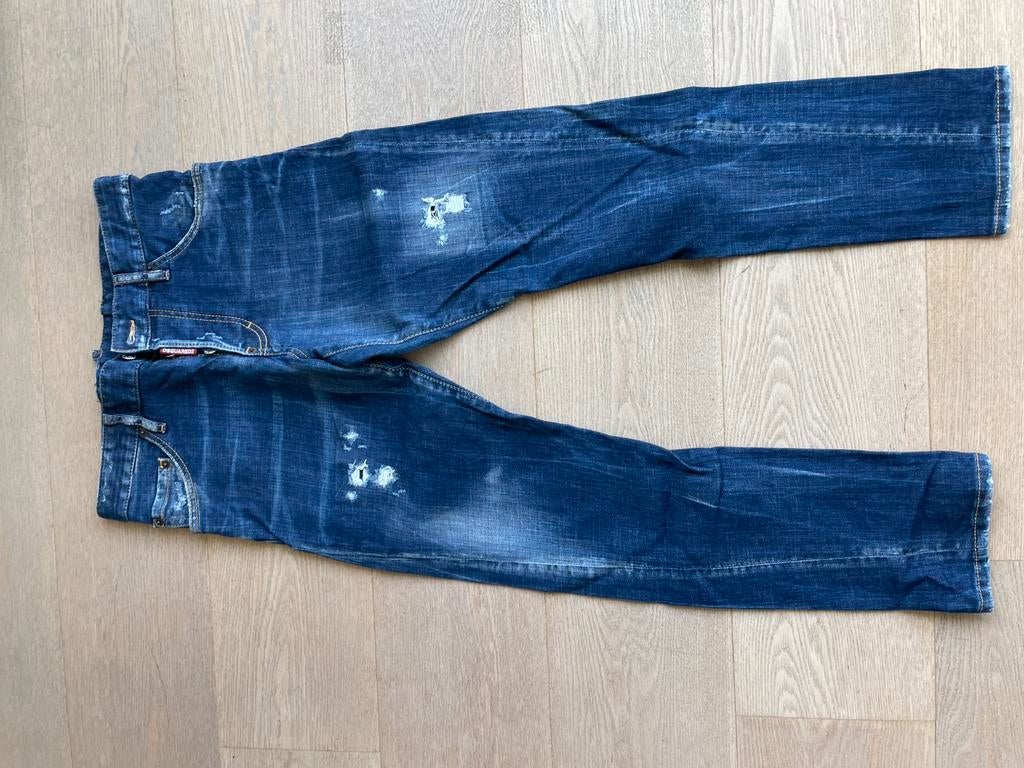 Dsquared2 jeans, blauw maat 44, Kleding | Heren, Ophalen of Verzenden, Zo goed als nieuw, Blauw, Overige jeansmaten