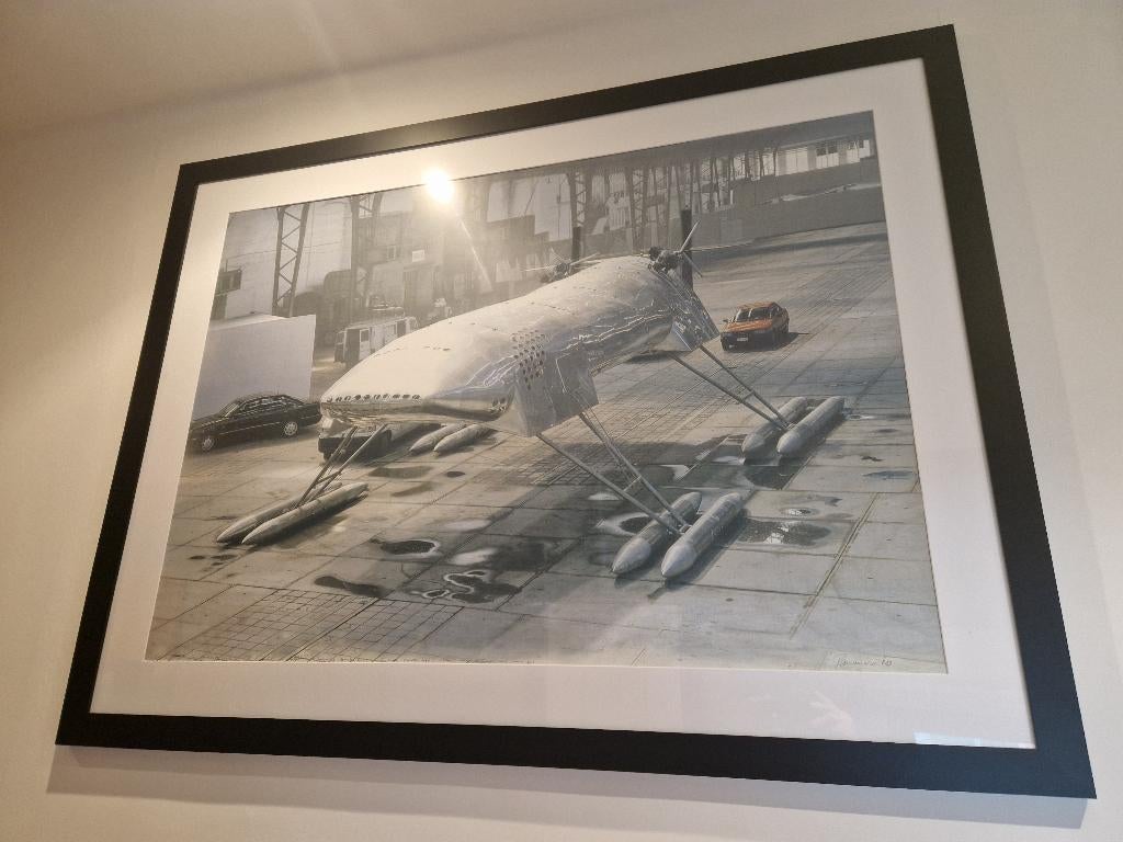 Panamarenko scotch gambit, Antiquités & Art, Art | Lithographies & Sérigraphies, Enlèvement ou Envoi