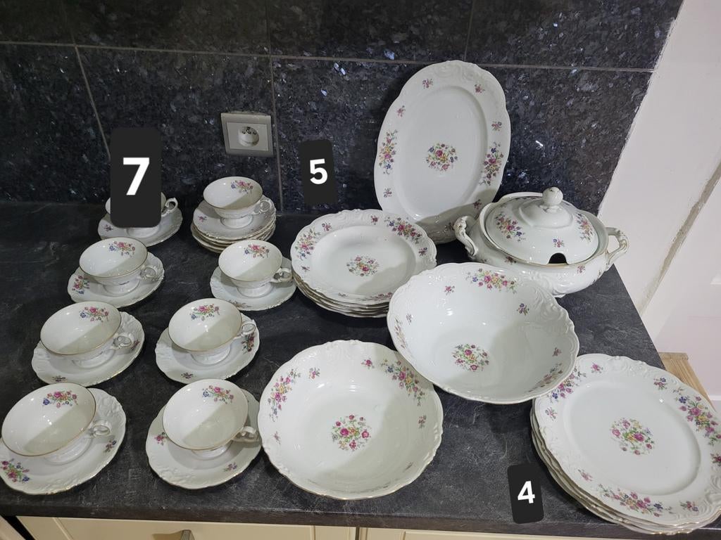 Set porcelaine wawel made in Poland, Enlèvement