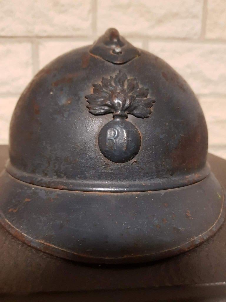 franse helm, Verzamelen, Ophalen of Verzenden, Landmacht, Helm of Baret