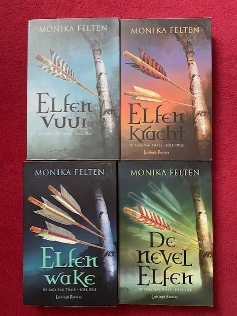 MONICA FELTEN DE SAGA VAN THALE DE COMPLETE SERIE IN GOEDE S, Boeken, Ophalen of Verzenden