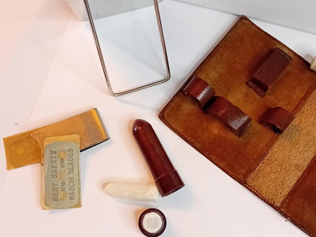 Merkur Vintage scheerset voor op reis, Verzenden