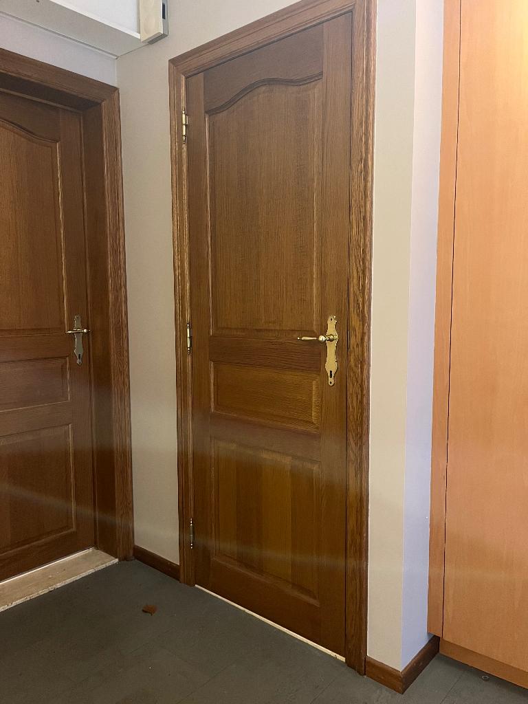 eiken deur, Doe-het-zelf en Bouw, Deuren en Vliegenramen, Ophalen, Gebruikt, Minder dan 80 cm, Binnendeur