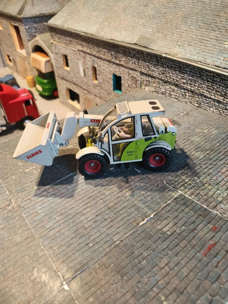 Claas Targo C50 Siku 1:32 Telescopisch, Ophalen of Verzenden, Gebruikt, Tractor of Landbouw, SIKU