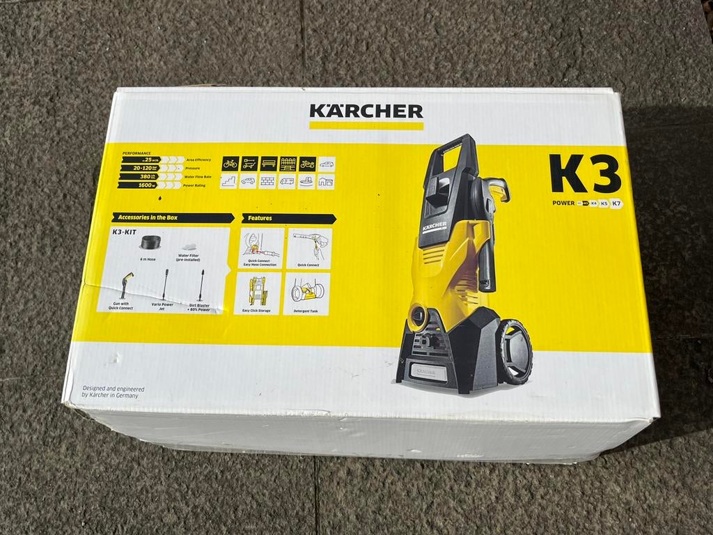 Karcher K3 nieuw, Doe-het-zelf en Bouw, Reinigingsmachines, Ophalen of Verzenden, Nieuw