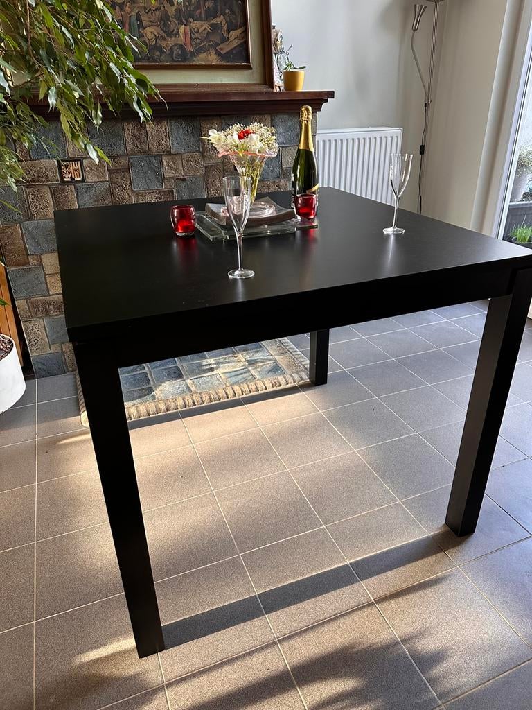 Hoog tafel met gratis barstoelen, Enlèvement, Carré, 100 à 150 cm, 100 à 150 cm