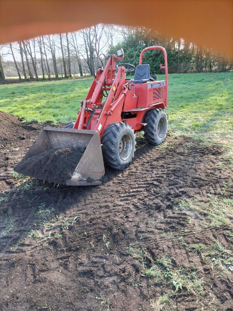 Schaffër 325, chargeur, grattoir, mini-bulldozer. Kubota, Articles professionnels, Machines & Construction | Grues & Excavatrices