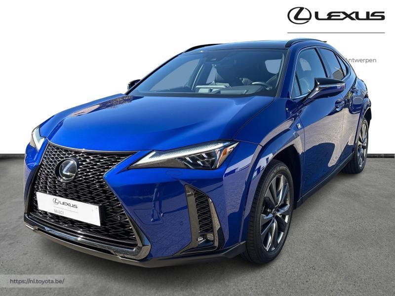 Lexus UX 250h F SPORT Line AWD, Auto's, Lexus, Blauw, 5 deurs, Hybride Elektrisch/Benzine, 1987 cc