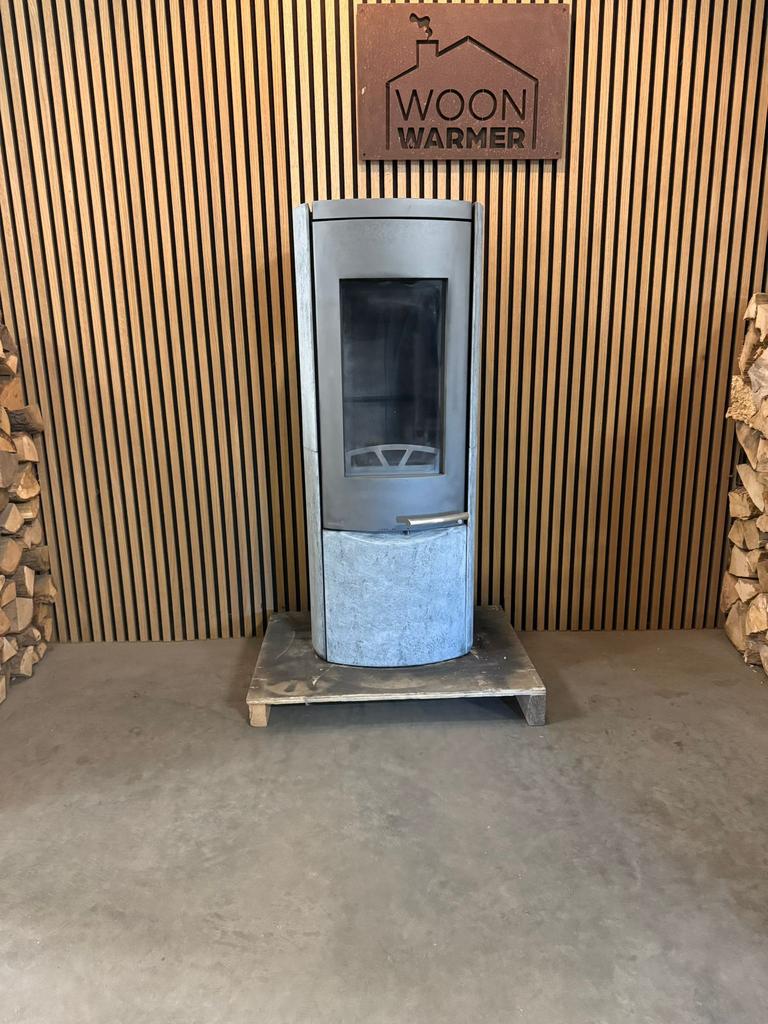 25213 Poêle en stéatite Wamsler 7 kW, Enlèvement, Utilisé, Bois, Autoportant