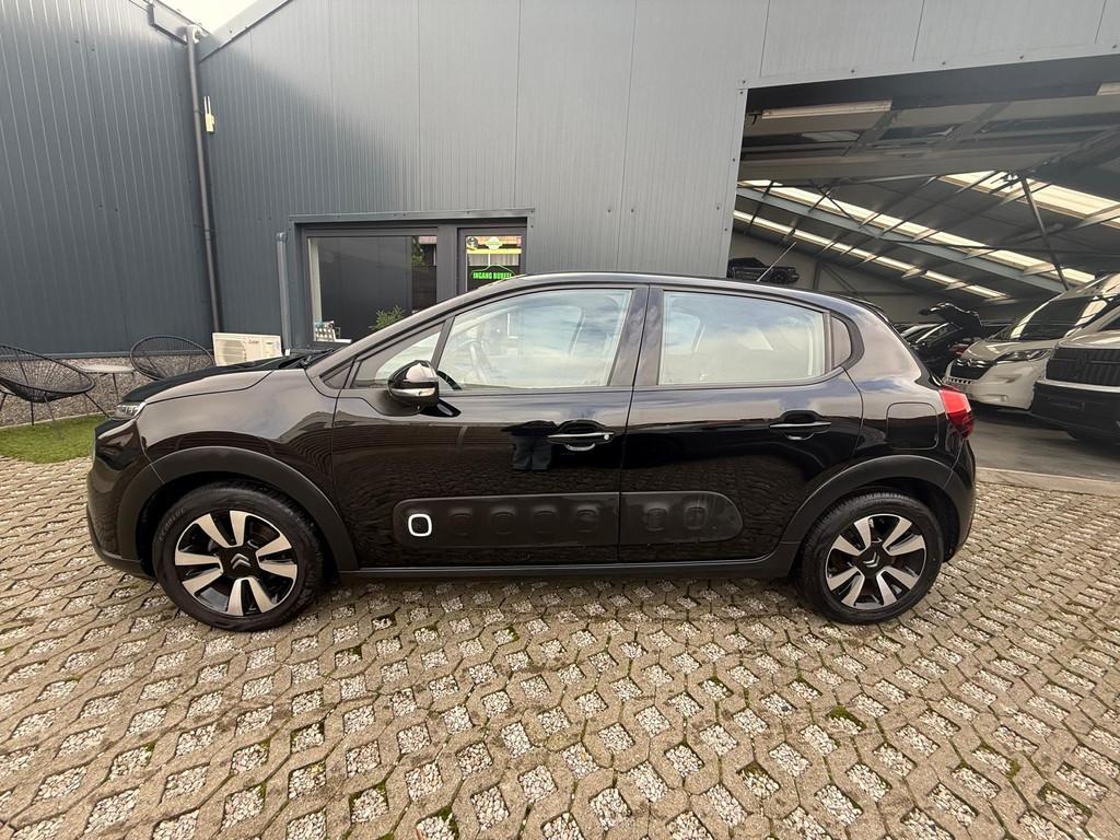 Citroën C3 Benzine - Navigatie/camera/alu velgen, Auto's, Citroën, Voorwielaandrijving, Stof, Gebruikt, Zwart