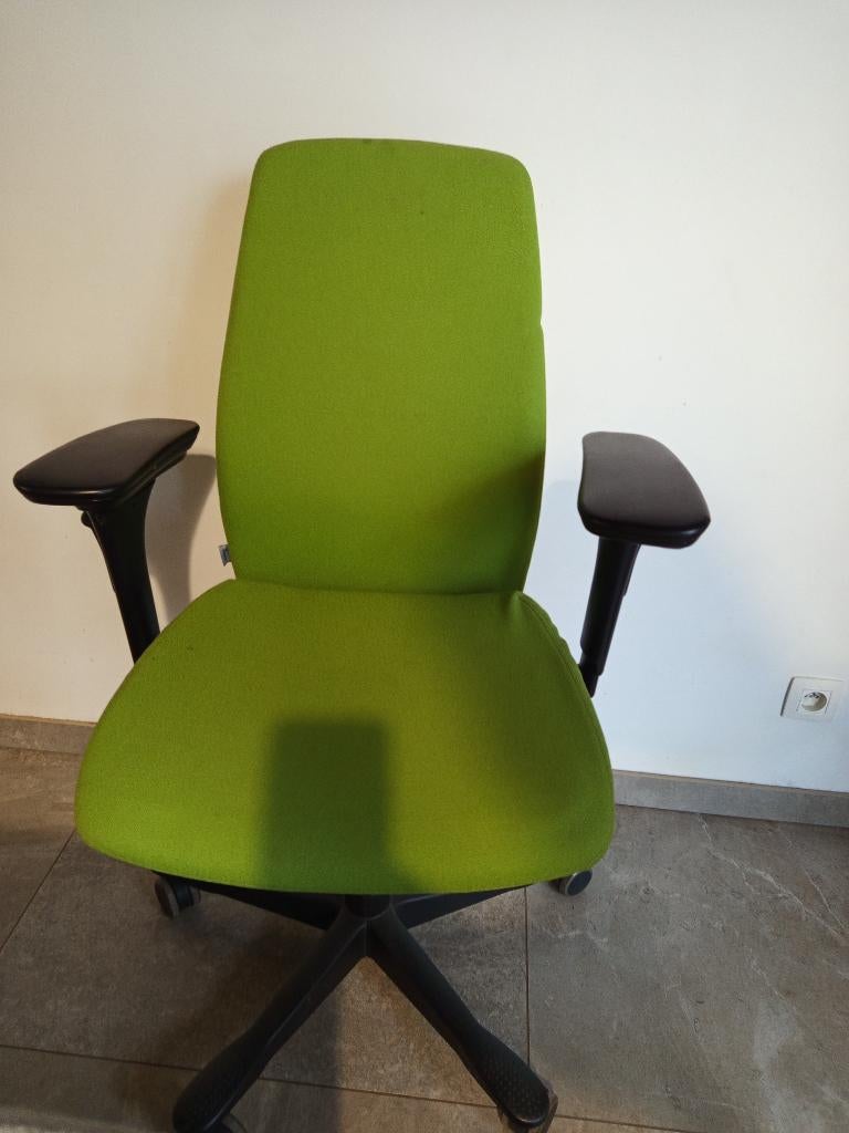 Ergonomische Bureaustoel Kinnarps 5000, Huis en Inrichting, Bureaustoelen, Ophalen, Gebruikt, Bureaustoel, Groen