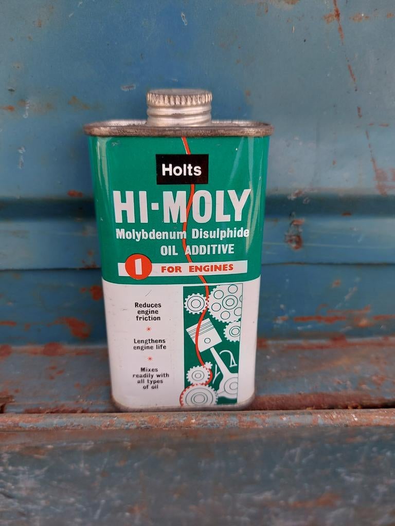 Hi-Moly oil blikje, Ophalen
