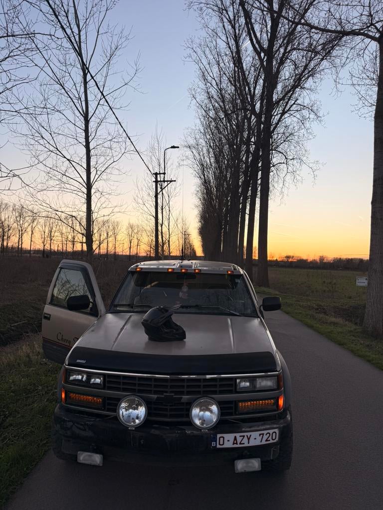 Chevrolet silverado 5.7L V8, Auto's, Chevrolet, Automaat, Stof, Bruin, Silverado