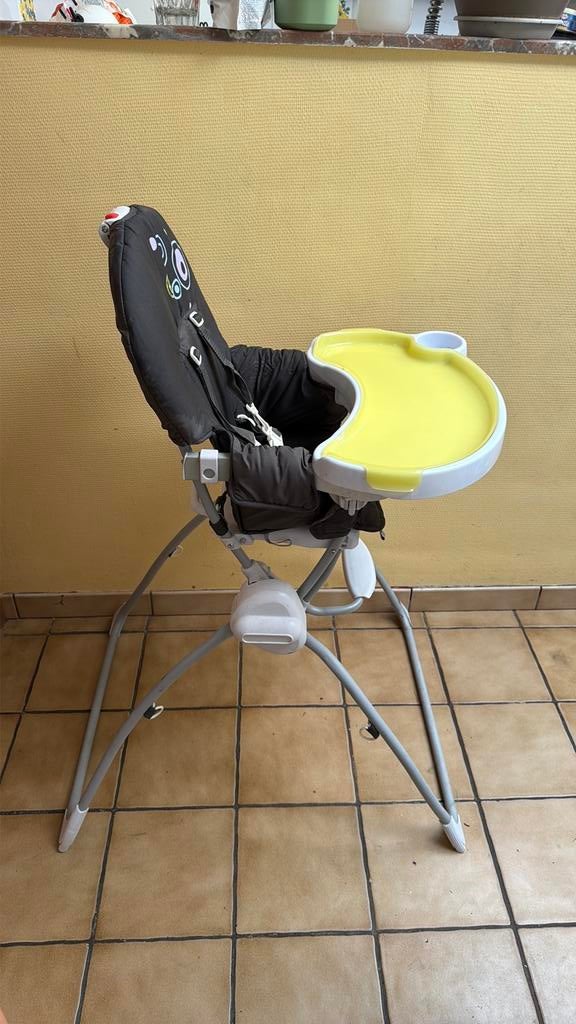 Chaise haute pliable, Enlèvement, Comme neuf