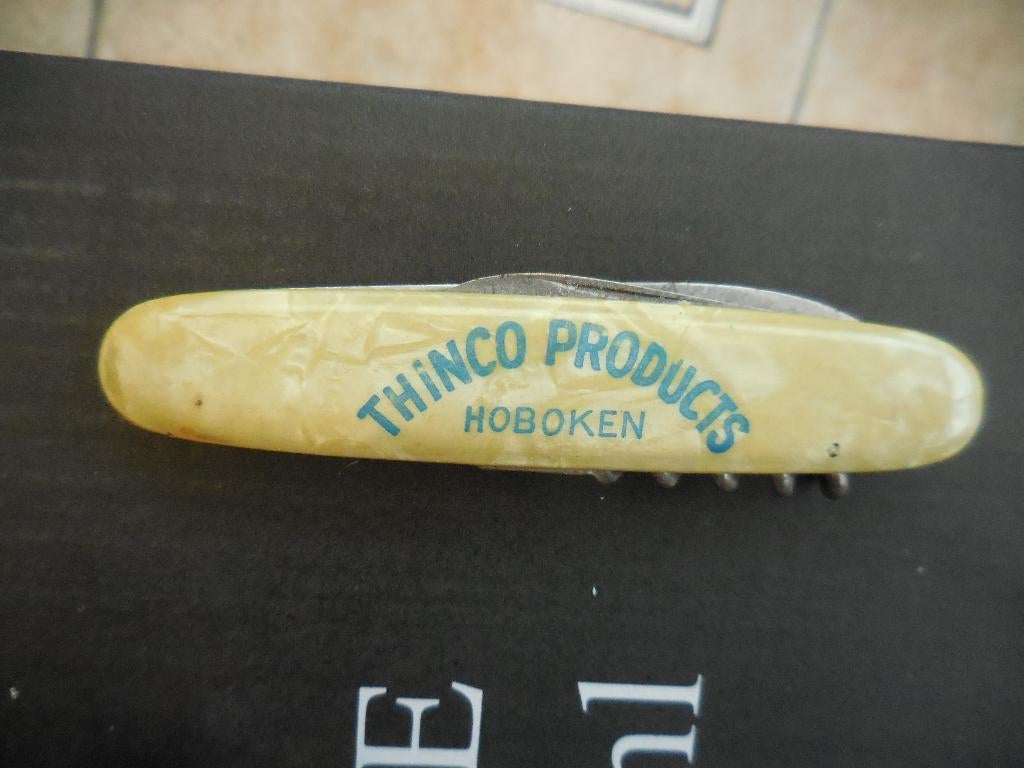 oud zakmes voor reclame, Ophalen of Verzenden