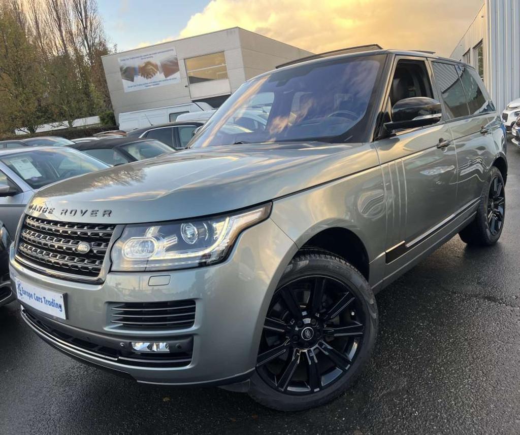Land Rover Range Rover VOGUE HSE 3.0 TDV6 258 CH TOIT PANO E, Autos, Land Rover, Cuir, Argent ou Gris, Entreprise, Boîte manuelle