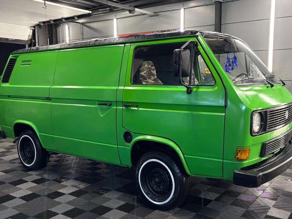 Volkswagen T3 Blue Star |Transporter 1.6D | BJ.1984 |170.000, Auto's, 4 zetels, Monovolume, Zwart, Bedrijf