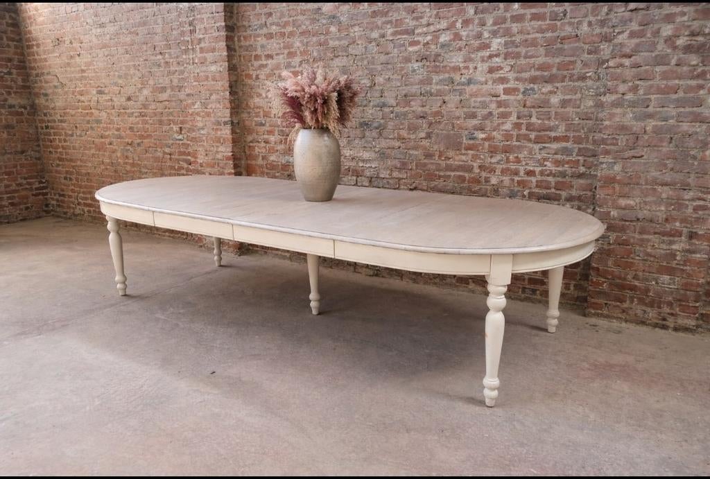Eiken eettafel Verlengbaar GRATIS LEVERING, Huis en Inrichting, Tafels | Eettafels, Ophalen, 100 tot 150 cm, Eikenhout, 200 cm of meer
