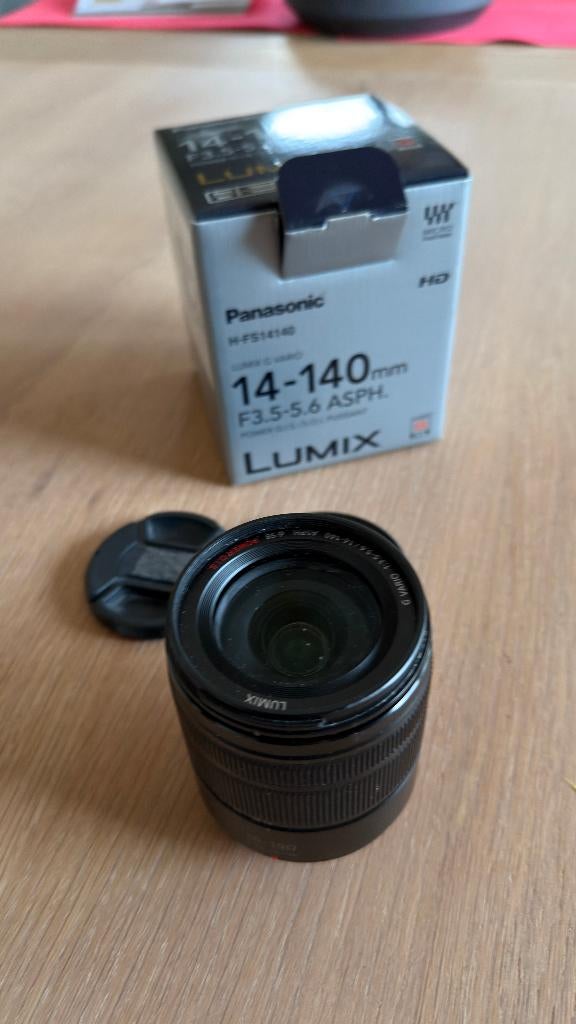 Zoom Lumix  14-140  / 3,5-5,6, Enlèvement, Utilisé