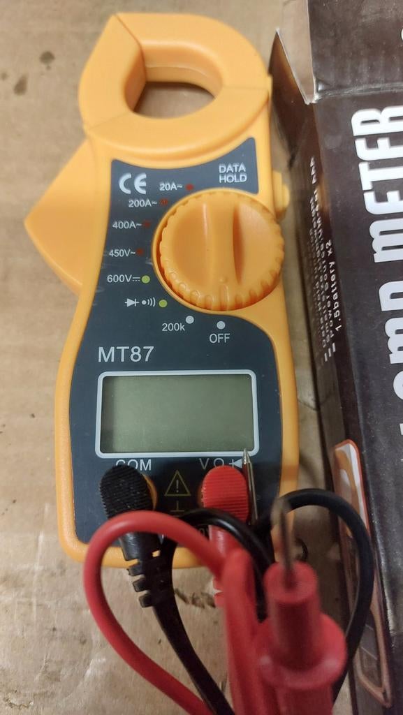 Compteur universel numérique avec pince ampèremétrique, Bricolage & Construction, Enlèvement ou Envoi