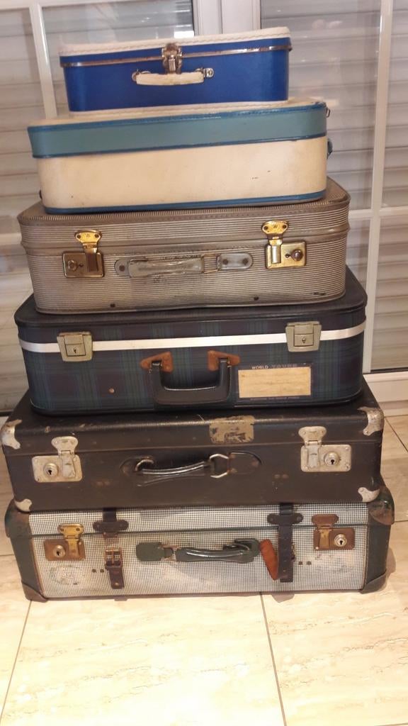 Oude koffers valiezen, Handtassen en Accessoires, Ophalen