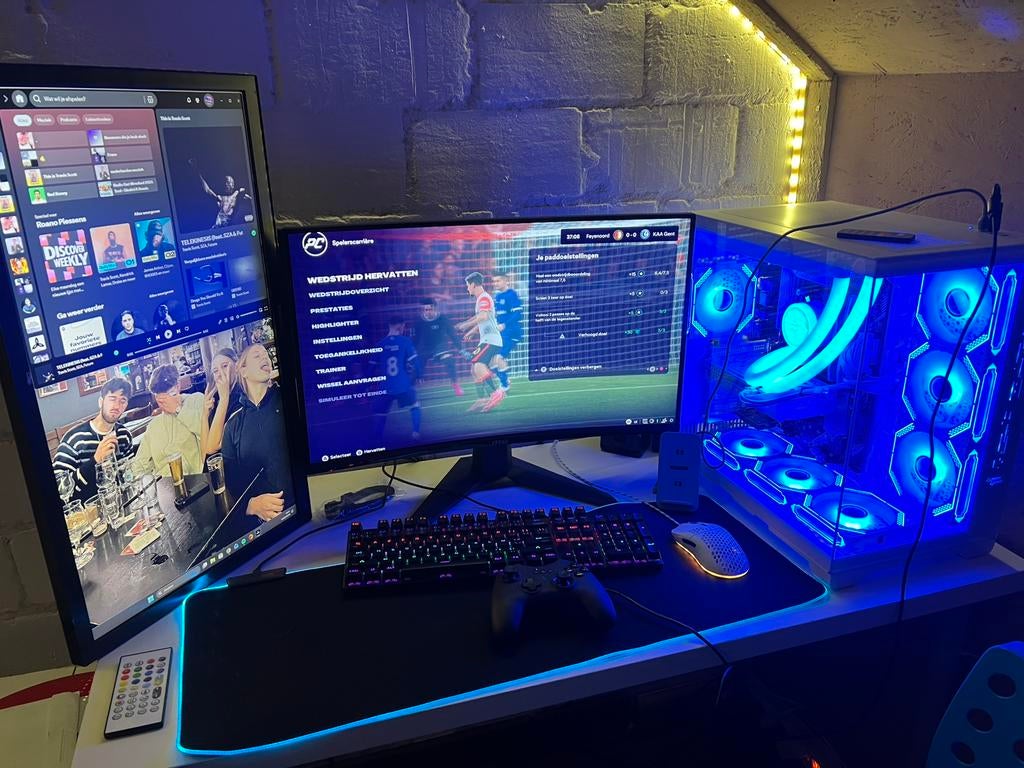 Gaming Pc Ryzen 7 - RTX 5060 - 32 gb - 1tb ssd, Computers en Software, Desktop Pc's, Zo goed als nieuw, 4 Ghz of meer, SSD, 32 GB