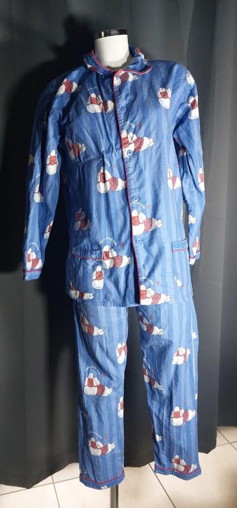 Ensemble pyjama bleu Jusqu'au lever du jour, Sans marque, Ophalen of Verzenden, Zo goed als nieuw, Maat 34 (XS) of kleiner