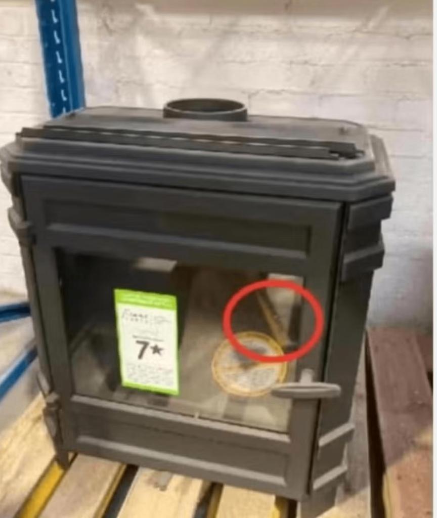 SHOWROOMMODEL Staande kachel SK8kW-V, Huis en Inrichting, Kachels, Ophalen, Houtkachel