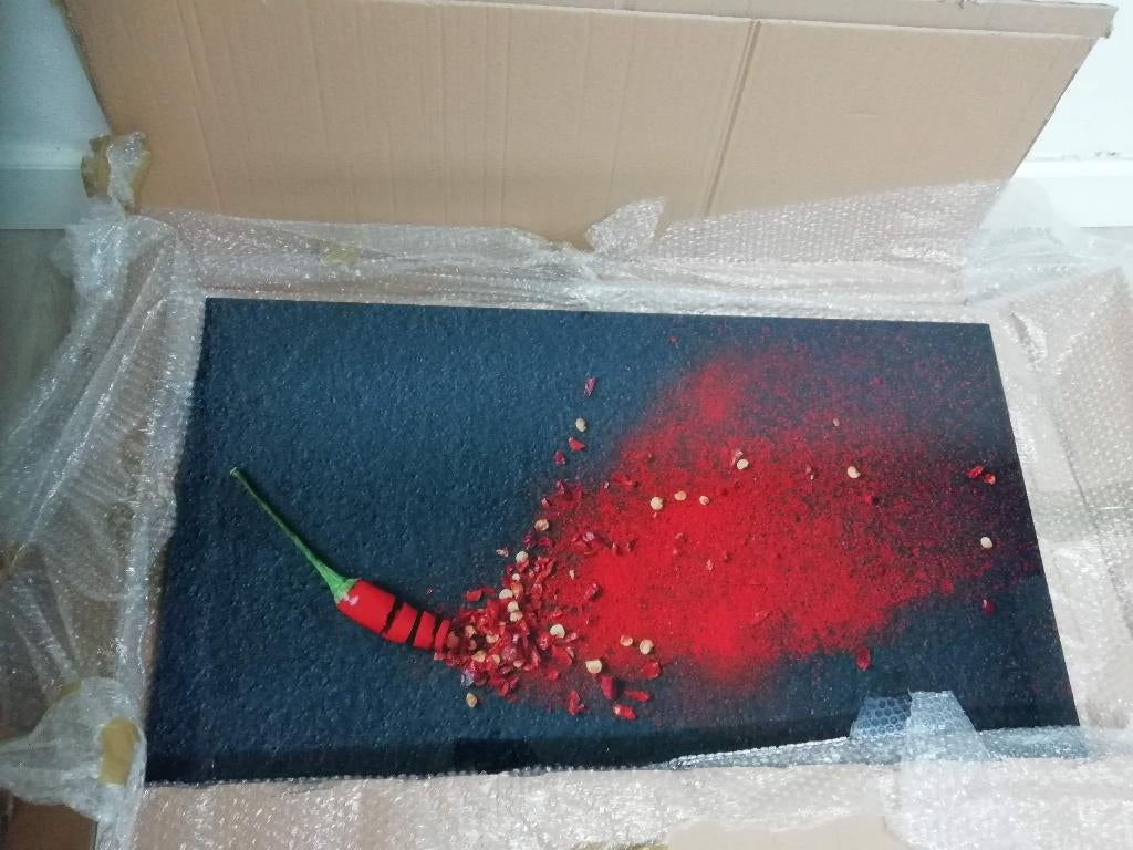 Glazen spatwand keuken, Ophalen, Nieuw, 50 tot 100 cm, Minder dan 100 cm