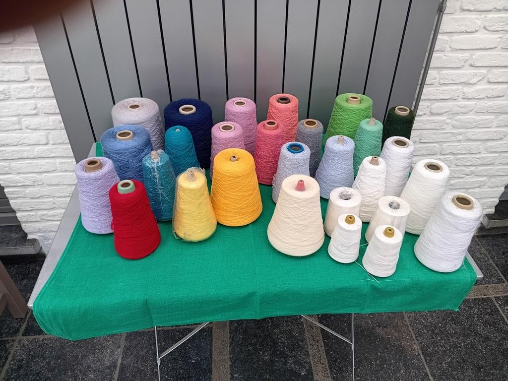 Machine breiwol, Hobby en Vrije tijd, Breien en Haken, Ophalen, Machine