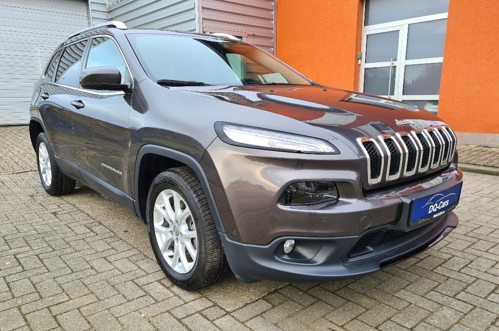 Jeep Cherokee Longitude - 22.000 km, Autos, Jeep, Cuir, Argent ou Gris, Achat, Euro 6