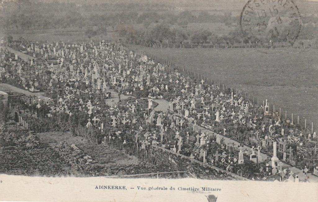 Militaria 1914-18 : Cimetière, Envoi