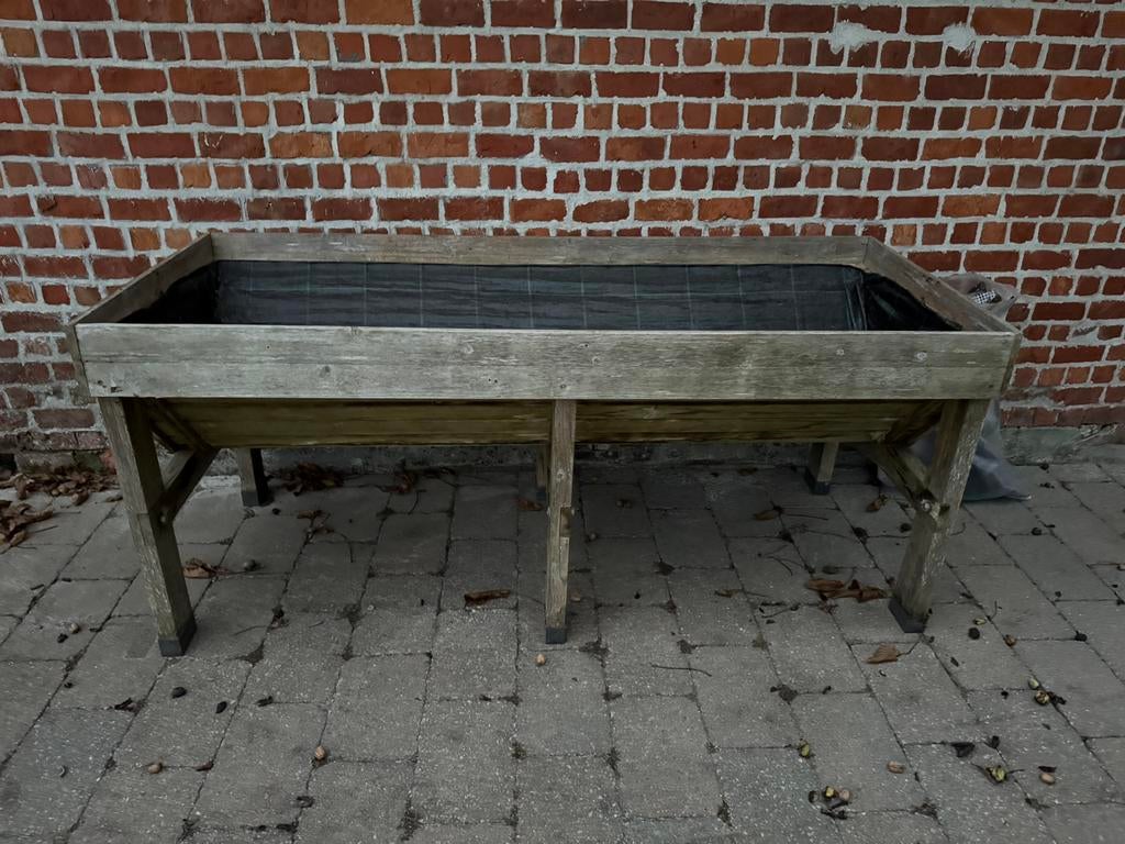 Verhoogde kweektafel/kruidenbak, Ophalen, Zo goed als nieuw, Kweektafel