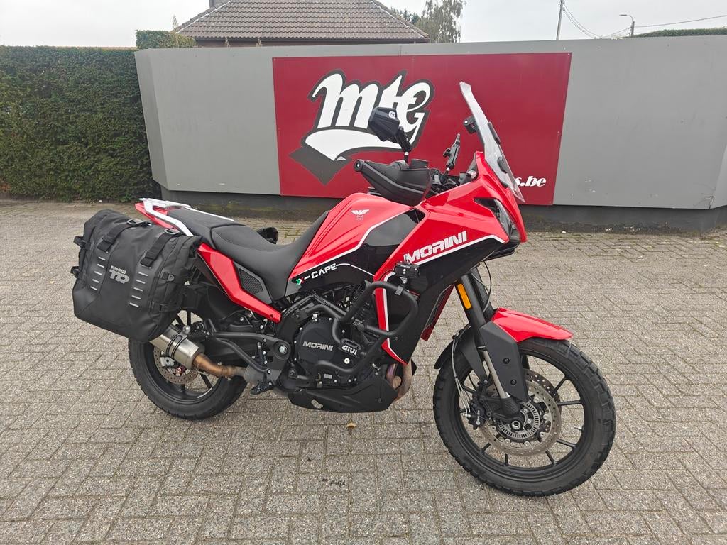 Moto Morini X-Cape 650 2023 13dkm, 2 cilinders, Motorrijbewijs A, Bedrijf, Meer dan 35 kW