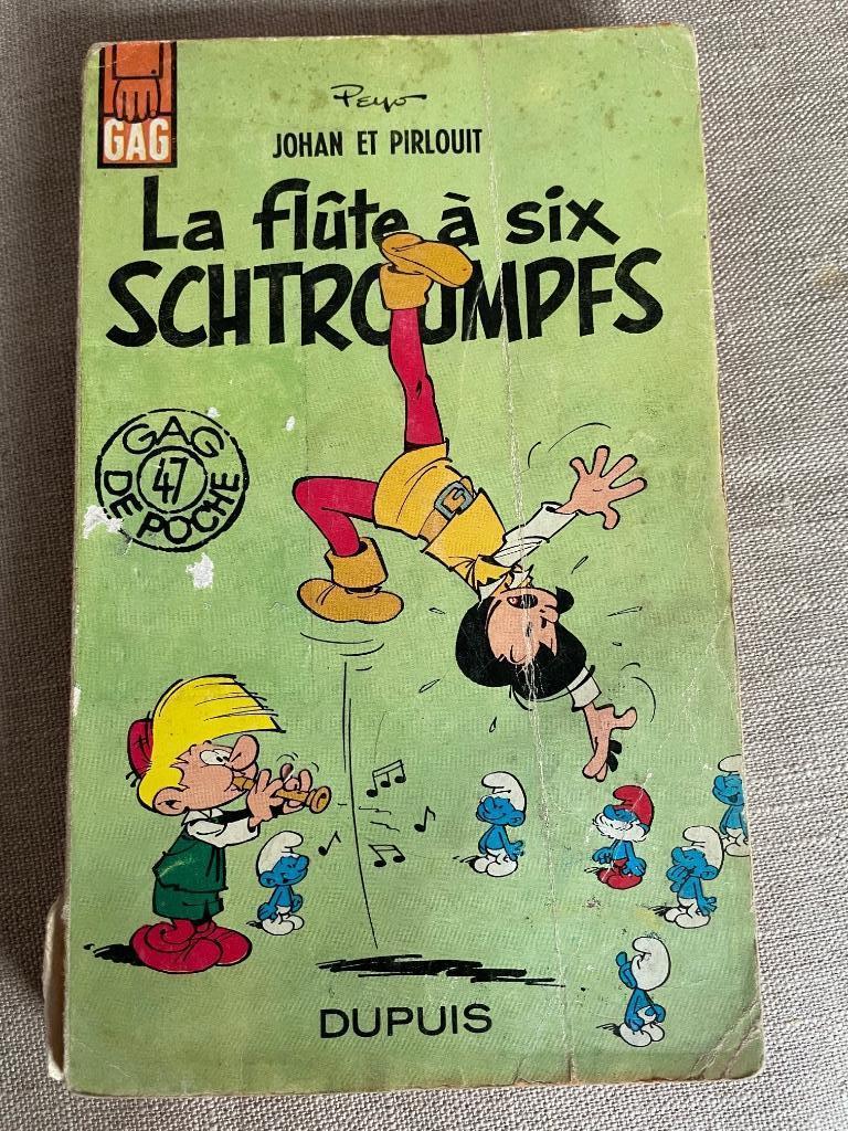 La flûte à six Schtroumpfs Gag de poche 47, Livres, BD, Une BD, Enlèvement, Utilisé