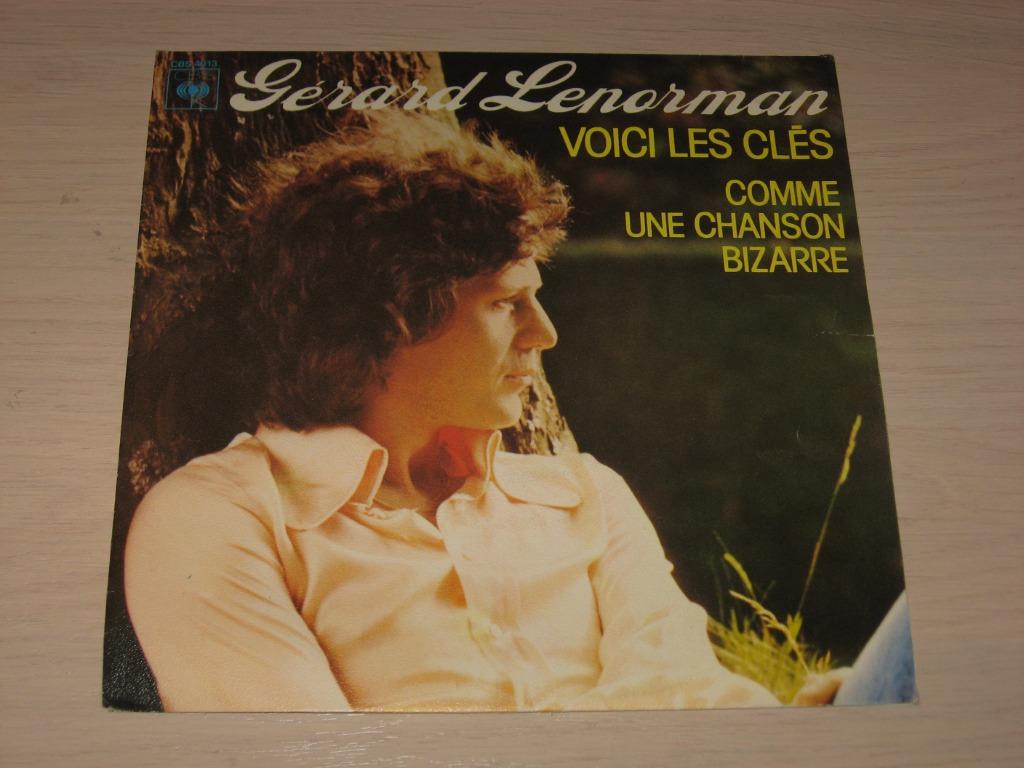 Disque vinyl 45 tours gerard lenorman, Enlèvement ou Envoi, Comme neuf