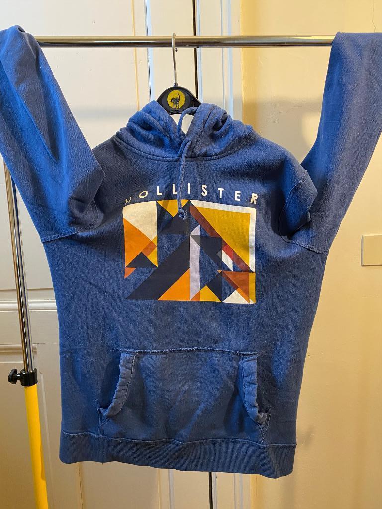 Sweatshirt à capuche - Hollister, Vêtements | Hommes, Enlèvement ou Envoi, Porté, Bleu, Taille 48/50 (M)
