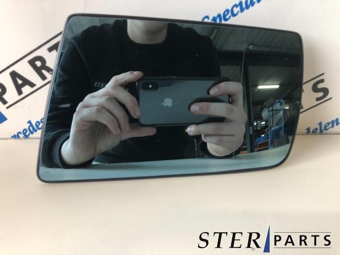 Spiegelglas links van een Mercedes C-Klasse, Auto-onderdelen, Spiegels, Ophalen of Verzenden, 3 maanden garantie, Gebruikt