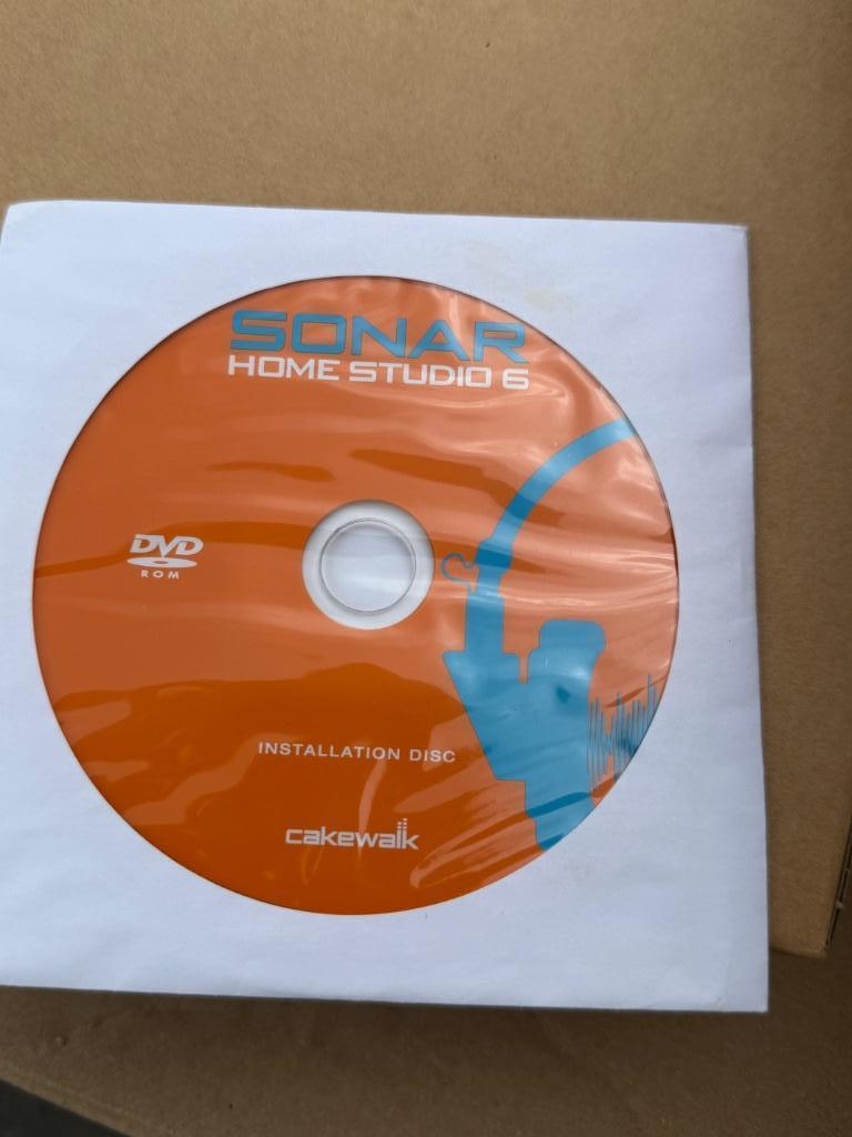 Sonar Home Studio 6 installatie + manual, Musique & Instruments, DJ sets & Platines, Neuf, Autres marques, Enlèvement