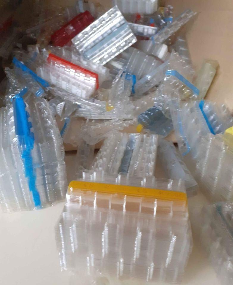 CAISSE DE +-1000 CARTOUCHES MONNAIE VIDES, Enlèvement, Neuf, dans son emballage, Autres types